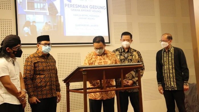 Headline Jakarta | Gubernur Anies Resmikan Gereja Bethel Indonesia Amanat Agung