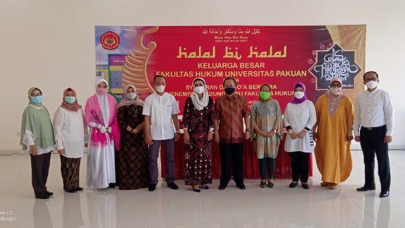 Headline Bogor | Fakultas Hukum Universitas Pakuan Gelar Halal Bihalal dan Tasyakuran Gedung Baru