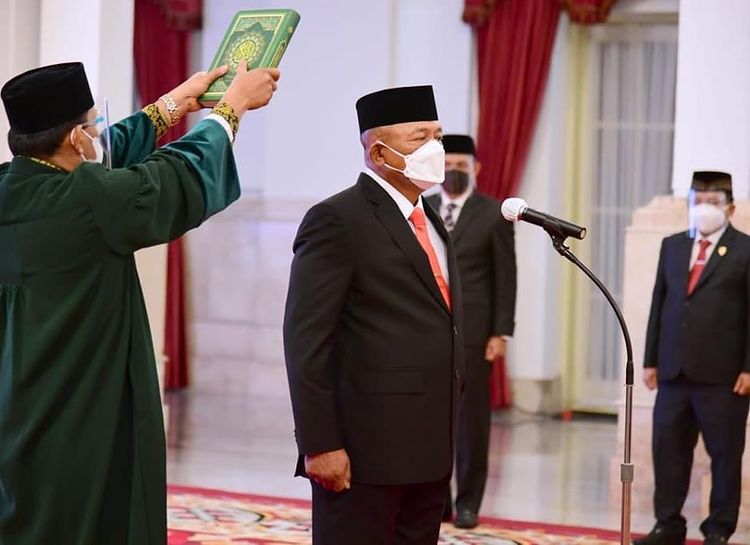 Headline Nasional | Presiden Lantik Letnan Jenderal TNI Ganip Warsito Sebagai Kepala BNPB