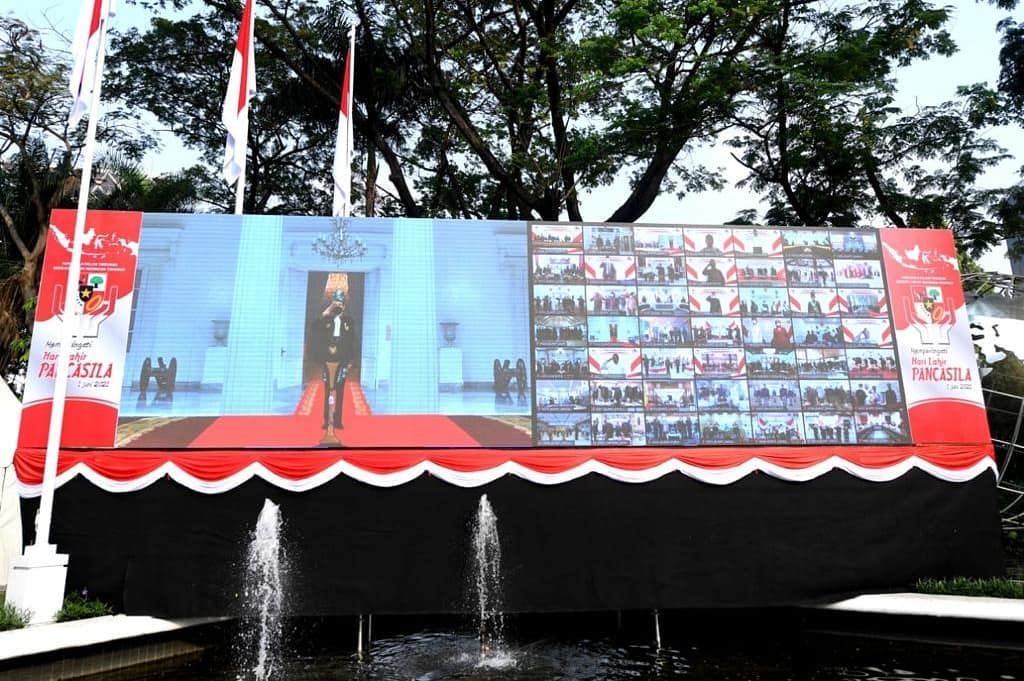 Headline Nasional | Presiden Jokowi : Perkokohkan Nilai Pancasila  Dalam Berbangsa