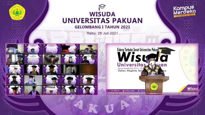 Headline Pendidikan | Sidang Terbuka Senat Universitas Pakuan 2021 Digelar Virtual