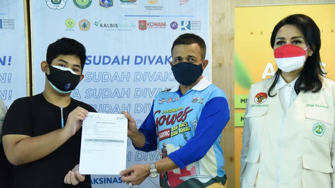 Headline Jakarta | Bersama IPSM Nasional, Wali Kota Jaktim Harapkan 10.000 Warga Dapati Divaksin