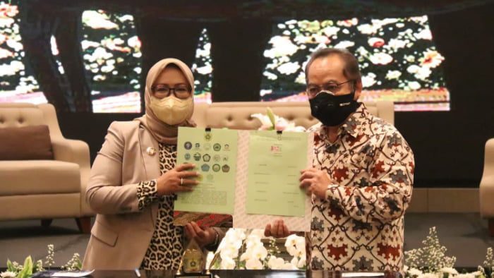 Headline Bogor | Bupati Bogor Teken MoU Beasiswa Pancakarsa Dengan 17 Perguruan Tinggi