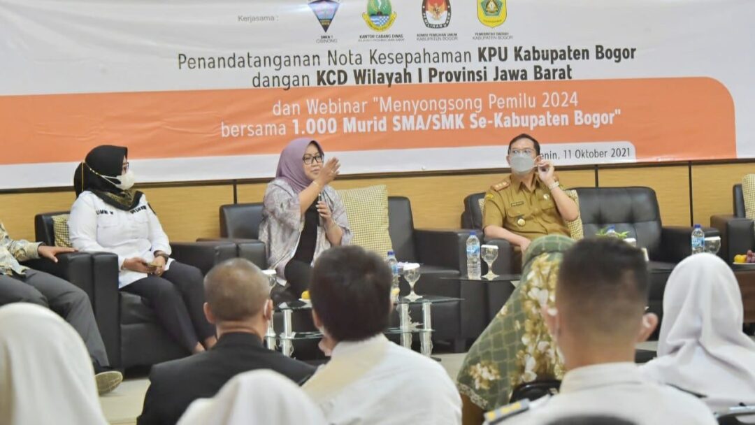 Headline Bogor | Bupati Ade Yasin Berikan Edukasi Politik Kepada 1.000 Pemilih Pemula