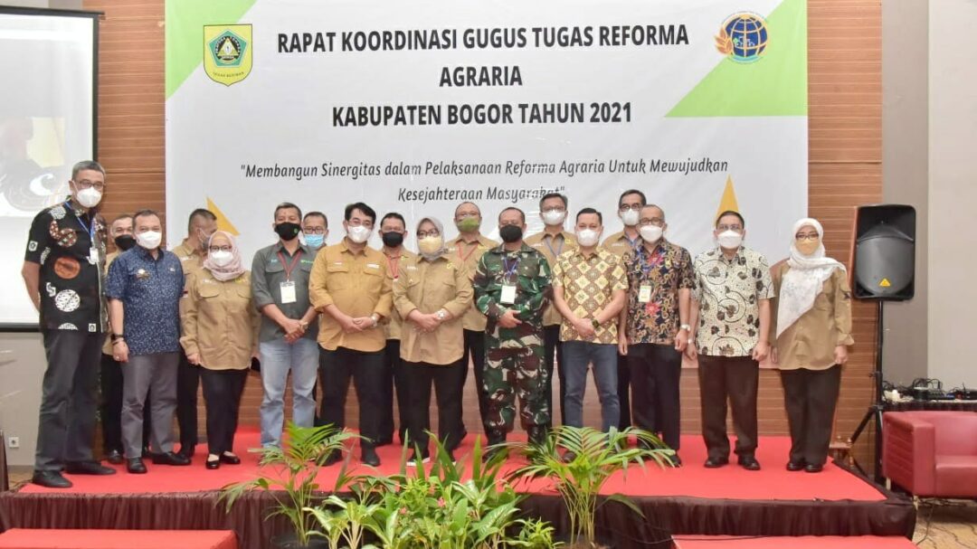 Headline Bogor | Forkopimda Kabupaten Bogor Bentuk Gugus Tugas Reforma Agraria