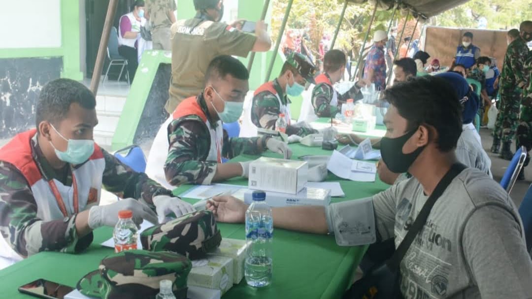 Headline Tanggerang | Kodam Jaya Hadirkan Konsultasi Virtual Dalam Vaksinasi Massal