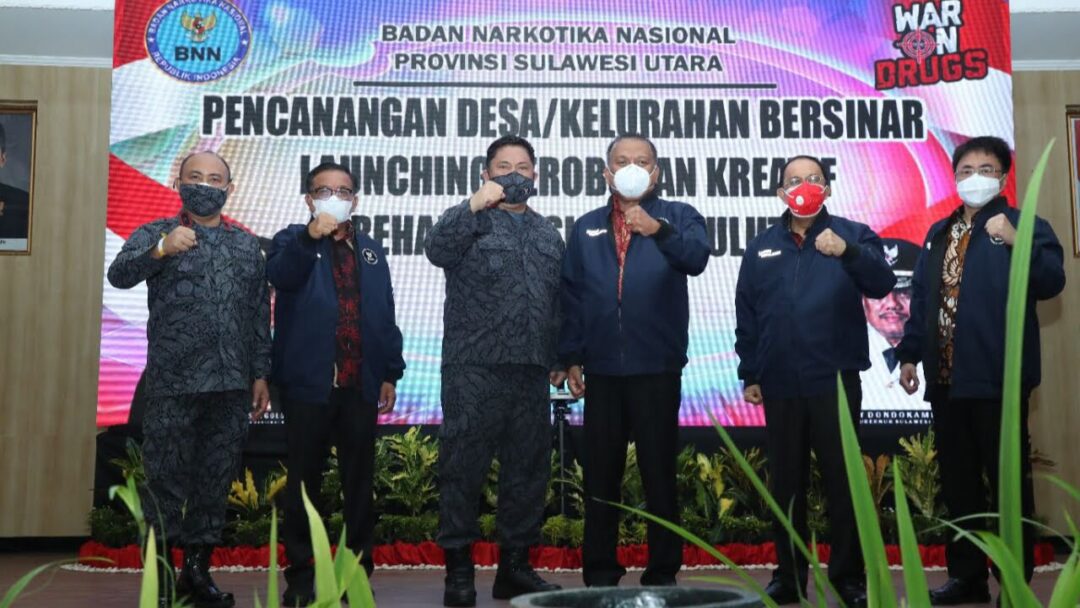 Headline Nasional | BNN RI Launching Program Terobosan Kreatif BNNP Sulut