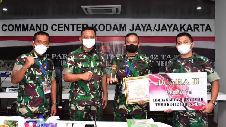 Headline Nasional | Kodam Jaya Raih Juara II Kategori Kapendam Pada LKJ TMMD Ke 112