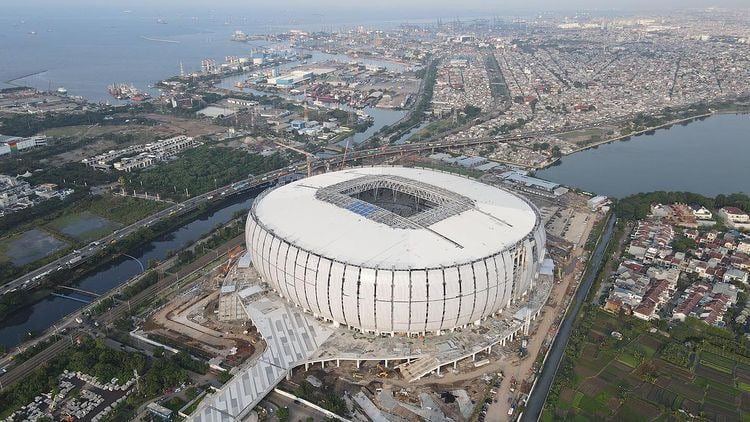 Headline Nasional | Pekan ke-118 Proyek Jakarta Internatioal Stadium Capai 87,85 Persen