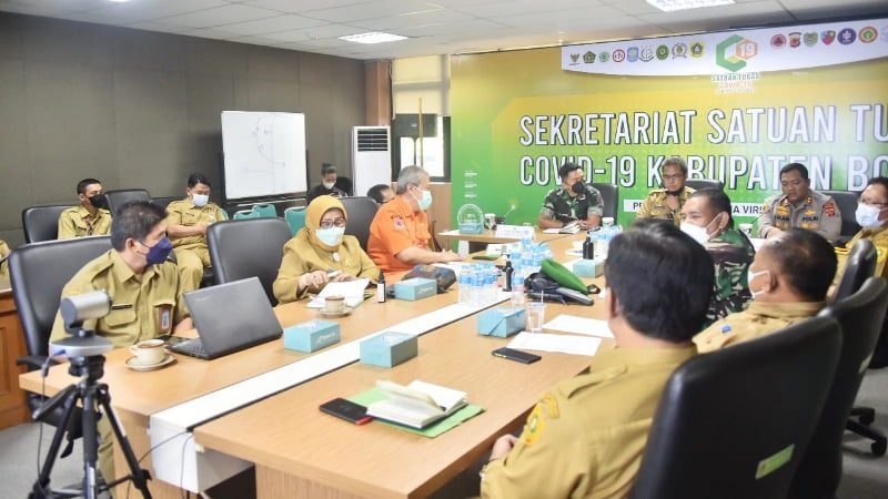 Headline Bogor | Satgas Kabupaten Lakukan Rakor Persiapan Vaksinasi Anak usia 6-11 Tahun