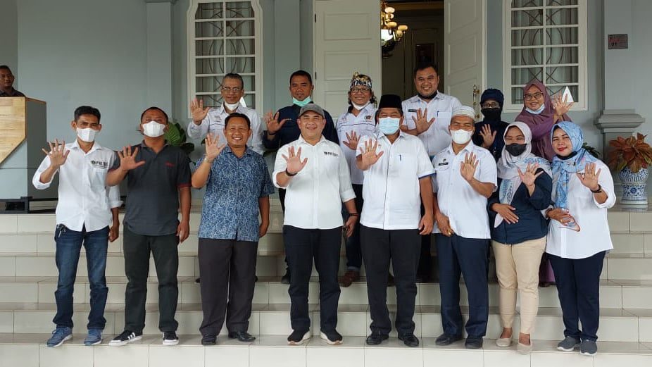 Headline Nasional | Sukseskan Perayaan HPN, PWI Riau dan Panitia HPN Audiensi dengan Bupati Siak