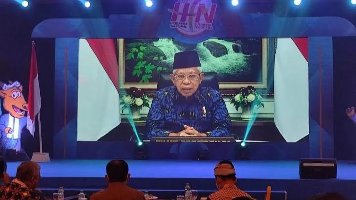 Buka Seminar HPN 2022, Wapres Ajak Melek Digitalisasi