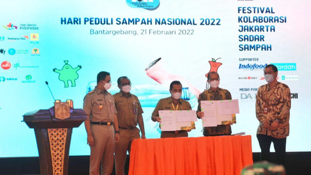 Hadiri HPSN Tahun 2022, Anies Ajak Kurangi Sampah