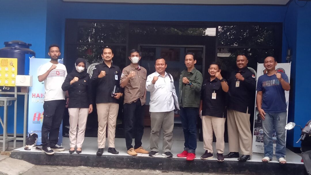 Jelang Tahapan Pemilu 2024, KPUD Kota Bogor Sambangi PWI Kota Bogor