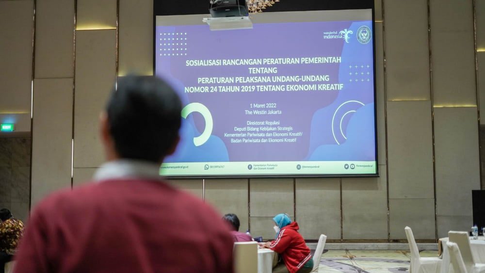 Pemprov DKI Bersama Kemenparekraf Sosialisasikan RPP Ekonomi Kreatif