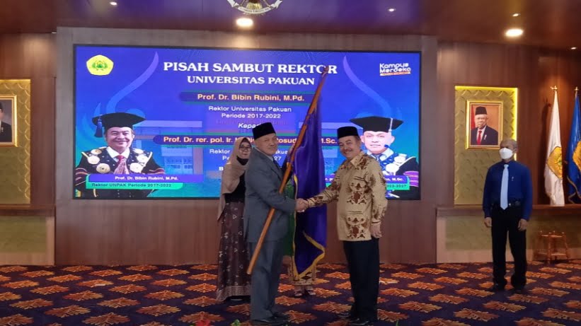 Pisah Sambut Rektor Unpak, Prof Bibin : Universitas Pakuan Bagi Saya Adalah Keluarga