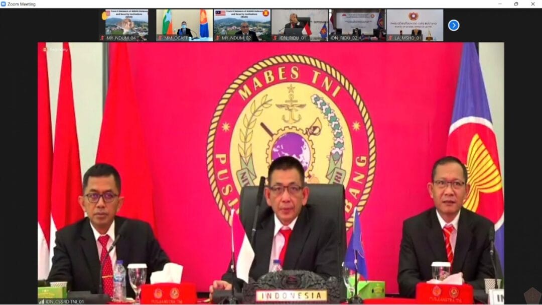 Kapusjianstralitbang TNI Ajak Delegasi Negara ASEAN Antisipasi Ancaman Siber