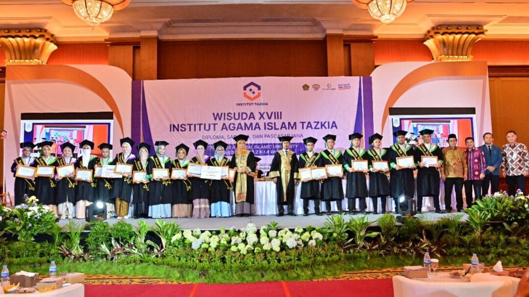 IAI Tazkia Selenggarakan Wisuda Angkatan ke-18 Kepada 350 Wisudawan