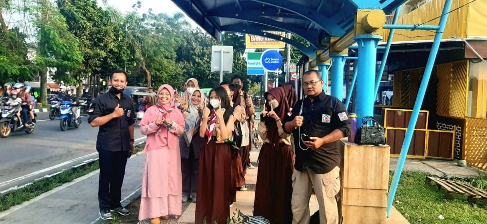 Ciptakan Keamanan dan Kemandirian, Siswa SMPN 11  Ngabaso di Tiga Titik