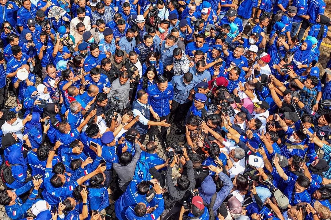 Anies Puji Sambutan Kader Partai Demokrat Dalam Kunjungannya