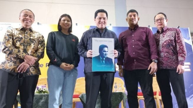 Erick Thohir Luncurkan Buku Tentang Kisah Sukses Membangun Usaha