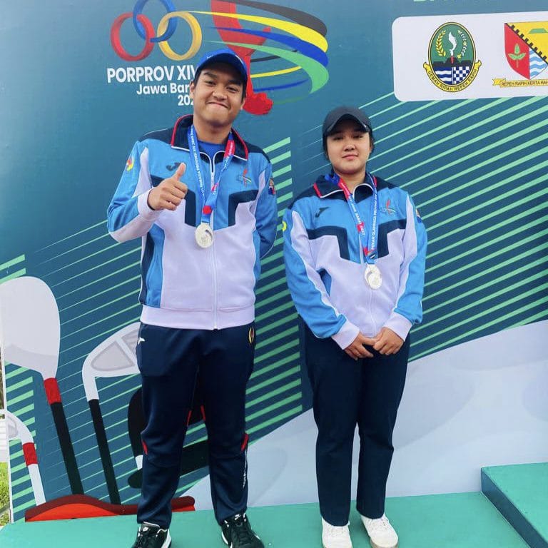 Cabor Golf Tambah Perolehan Medali Kota Bogor Pada Porprov Jabar 2022