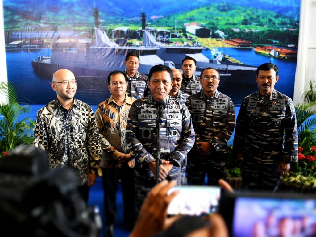 Wakasal Tantang PT CMS Bangun Kapal Perang Hemat Bahan Bakar