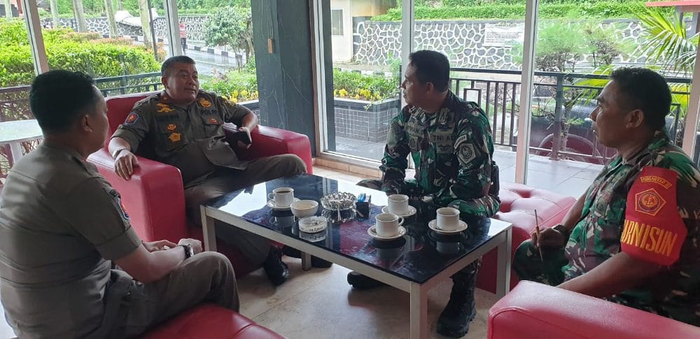 Perkuat Sinergitas, Kasubgar Bogor Kunjungi Kasatpol PP Kabupaten Bogor