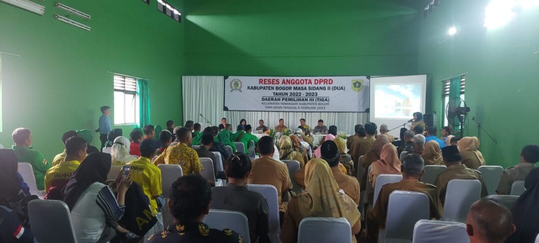 Dihadapan Wakil Rakyat, Warga Tamansari Bogor Keluhkan Belum Adanya SMK Negeri
