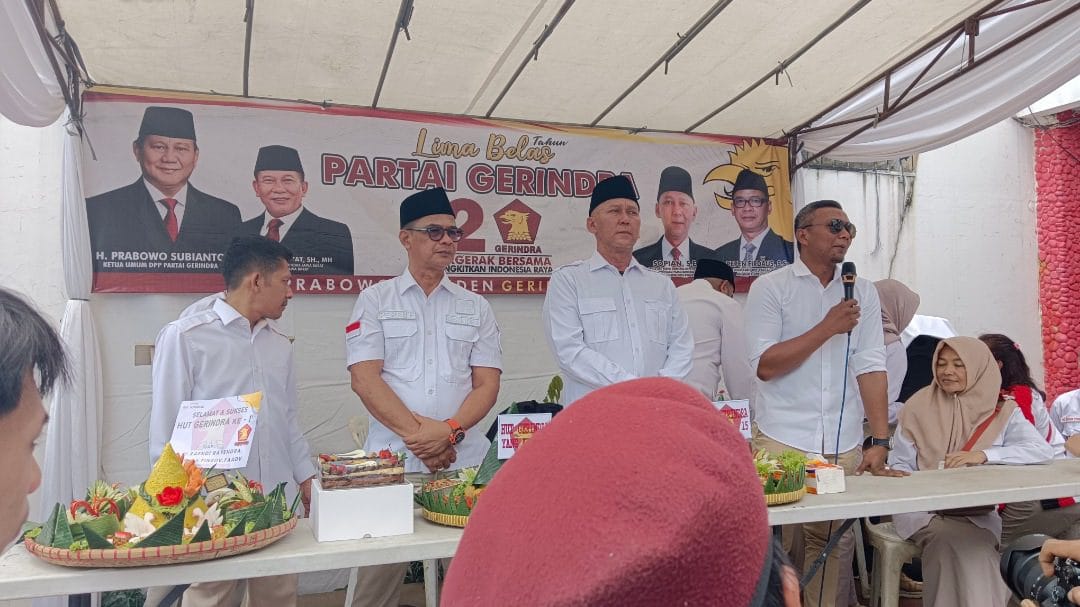 Gerindra Kota Bogor Siap Rebut Kursi Eksekutif dan Legislatif di  Pemilu dan Pilkada 2024