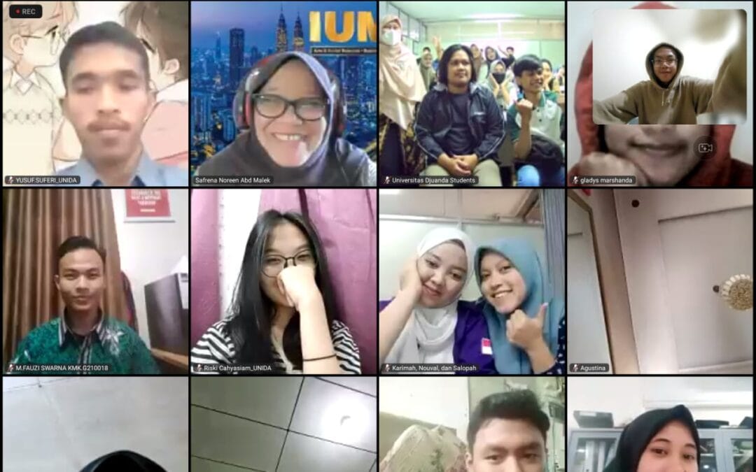 Mahasiswa FISIPKOM Unida Belajar Ilmu Komunikasi Nonverbal Antarbudaya di Kelas Internasional