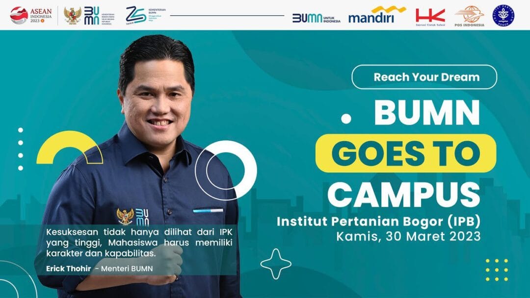 BUMN Goes To Campus IPB, Hadirkan 100 Boot Informasi Loker dan Magang
