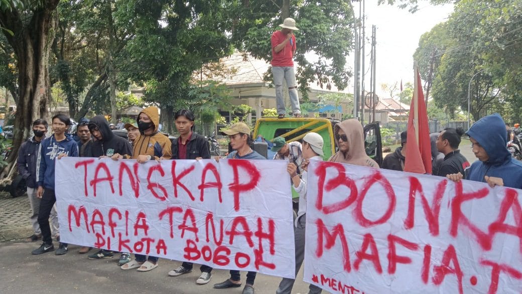Diduga Alihkan Aset Negara Libatkan Mafia Tanah, GEMPPAR Grudug BPN Kota Bogor