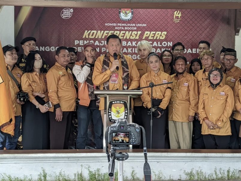 Kembali Nomor Urut 10, Hanura Kota Bogor Optimis Raih 6 Kursi di Kota Bogor
