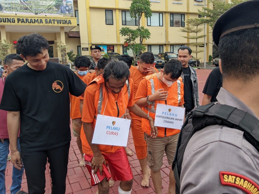 Satreskrim Polresta Bogor Kota Ringkus Pelaku Curas dan Penadah