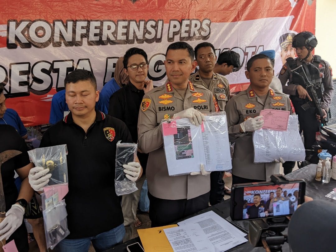 Satreskrim Polresta Bogor Bekuk dan Tindak Tegas Pelaku Curanmor Dengan kekerasan