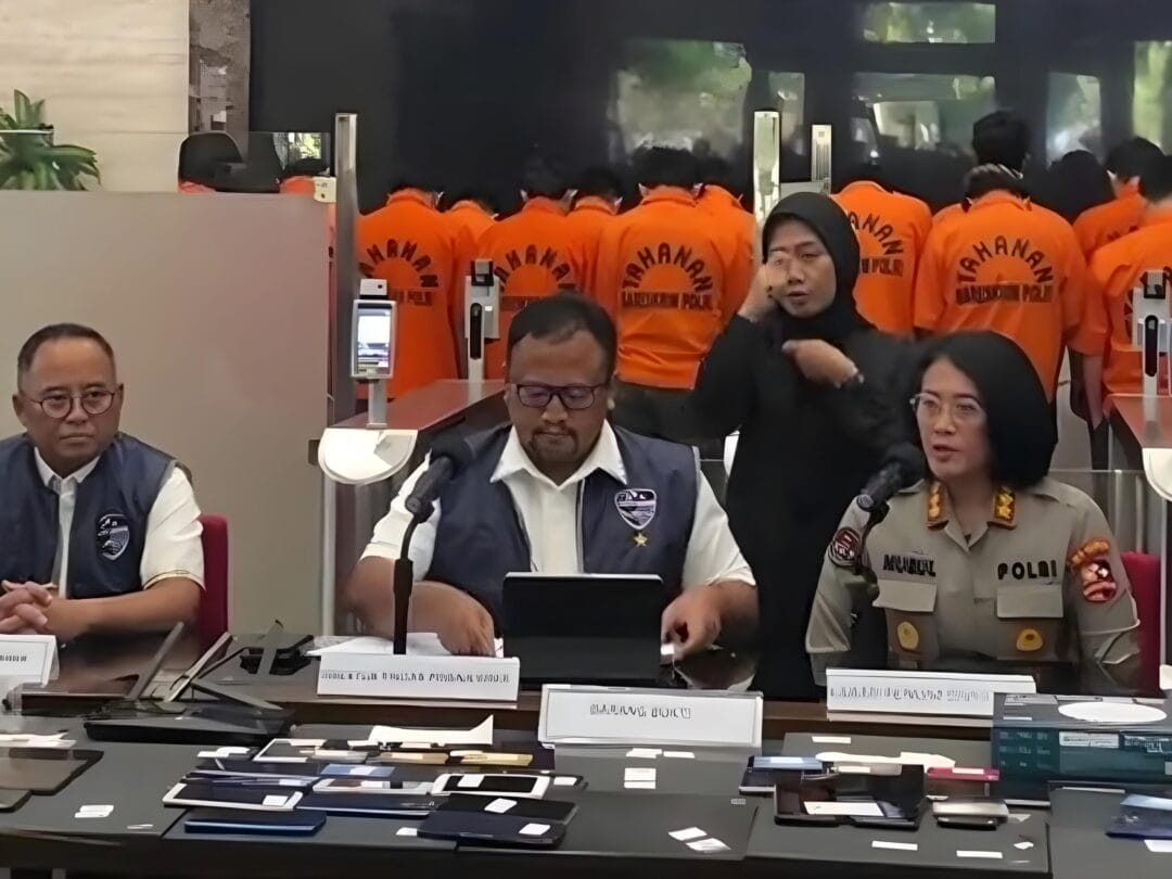 Tim Siber Bareskrim Polri Tangkap 31 Terduga Pelaku Judi Online di Sanur Bali