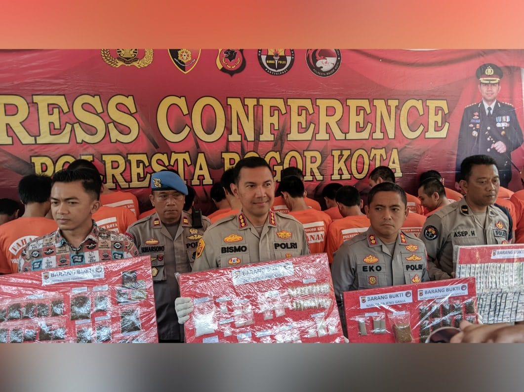 Polisi Ringkus 34 Pelaku Penyalahgunaan Narkotika dan Obat Terlarang