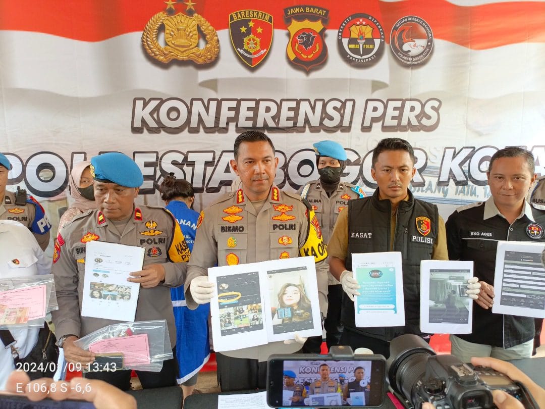 Polisi Amankan 2 Selebgram Bogor Diduga Promosikan Judi Online