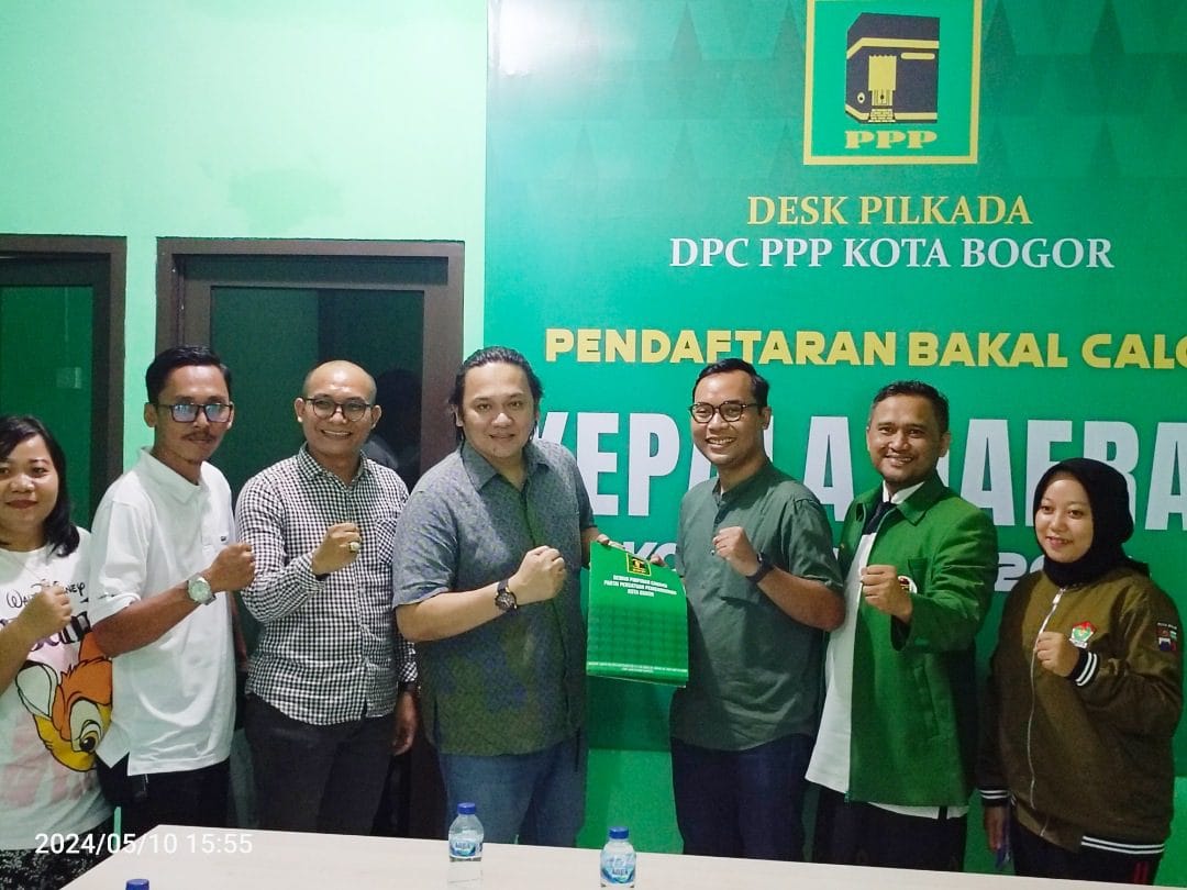 Farhat Abbas Jadi Pendaftar Pertama Bacawalkot PPP Kota Bogor