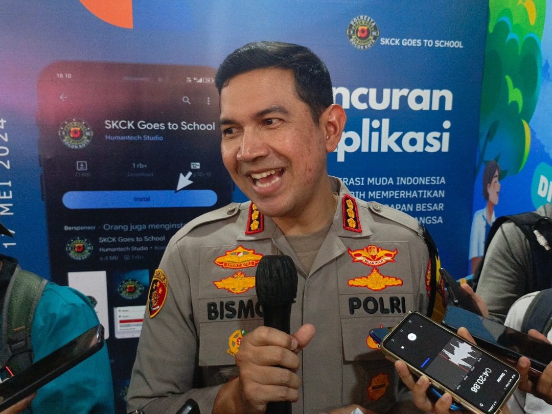 Polresta Bogor Kota Luncurkan Aplikasi SKCK Goes to School Untuk Cegah Kenakalan Pelajar