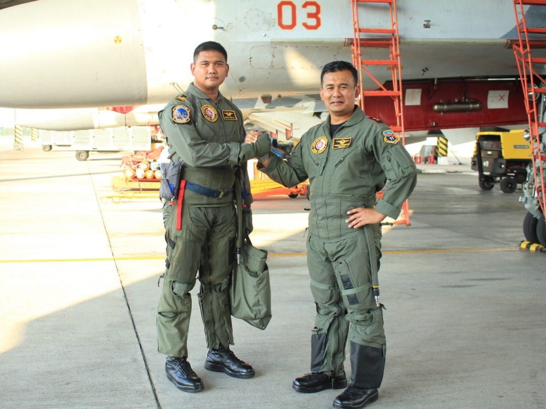 Swa Bhuwana Paksa, Penerbang Ini Sukses Laksanakan Terbang Solo Sukhoi SU-30