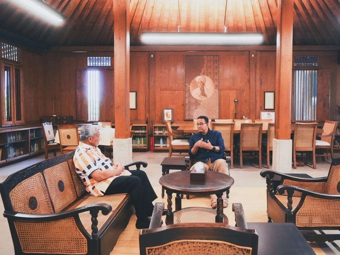 Presiden PKS Jenguk Anies  Pasca Sakit Yang Dialaminya