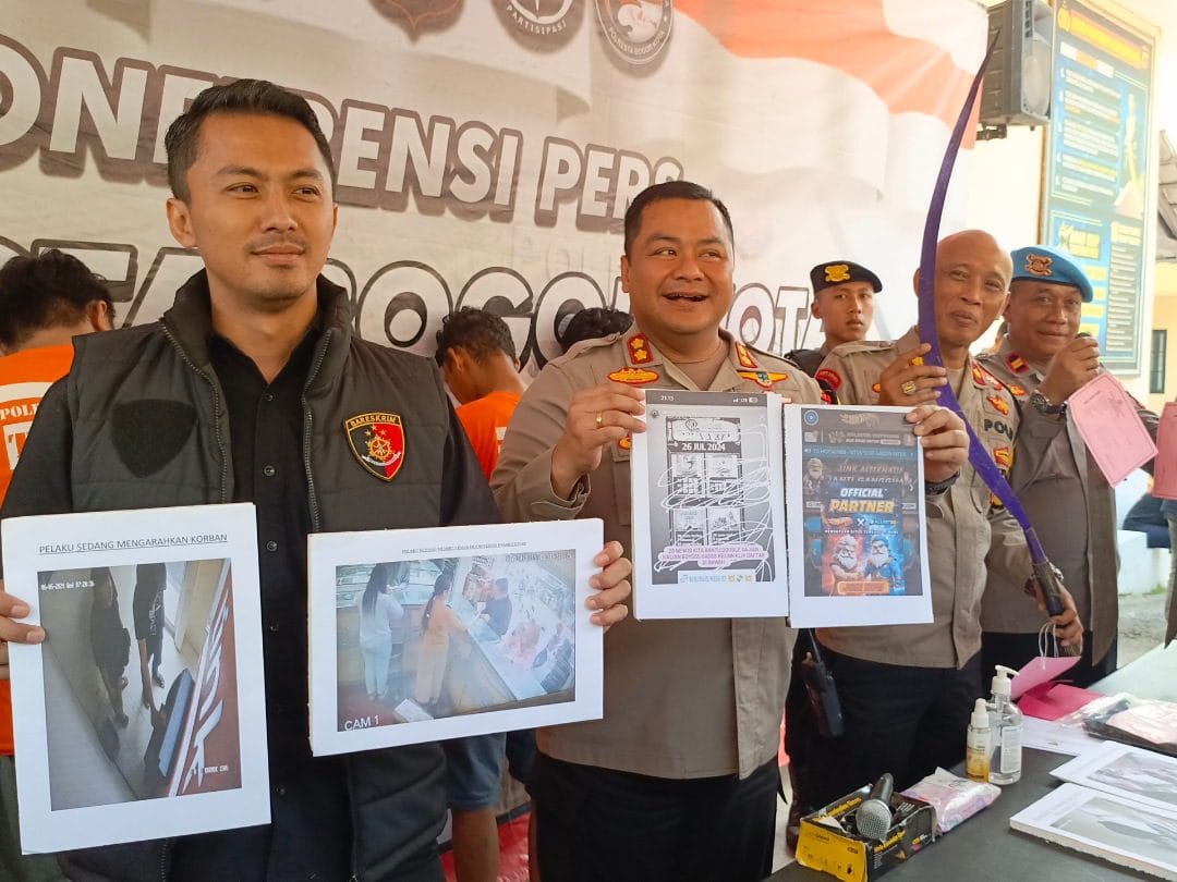 Satreskim Polresta Bogor Kota Ringkus 2 Pelaku Kejahatan Modus Ganjal ATM