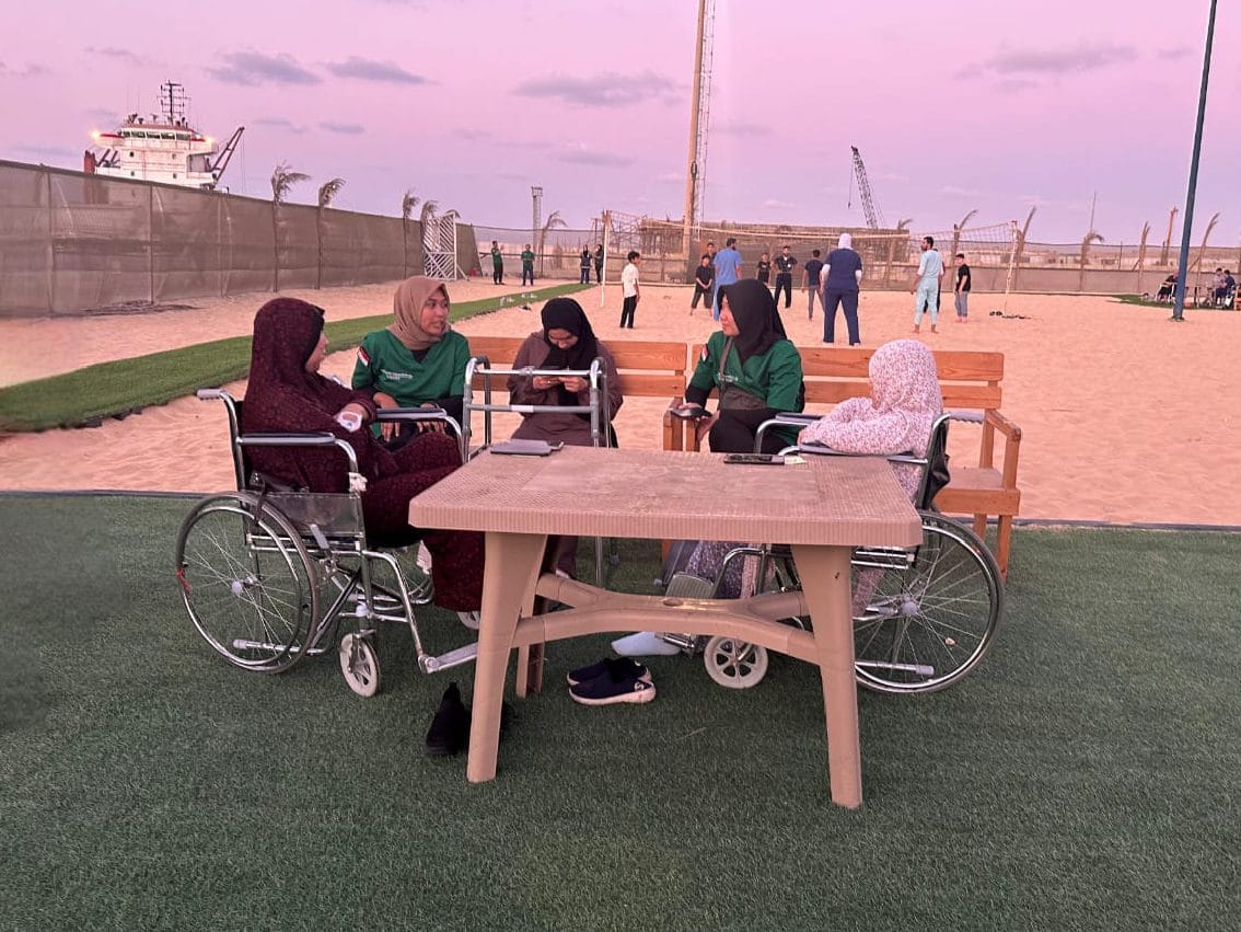 Tiba di El Arish Mesir, 25 Nakes TNI Melakukan Pengecekan Pasien