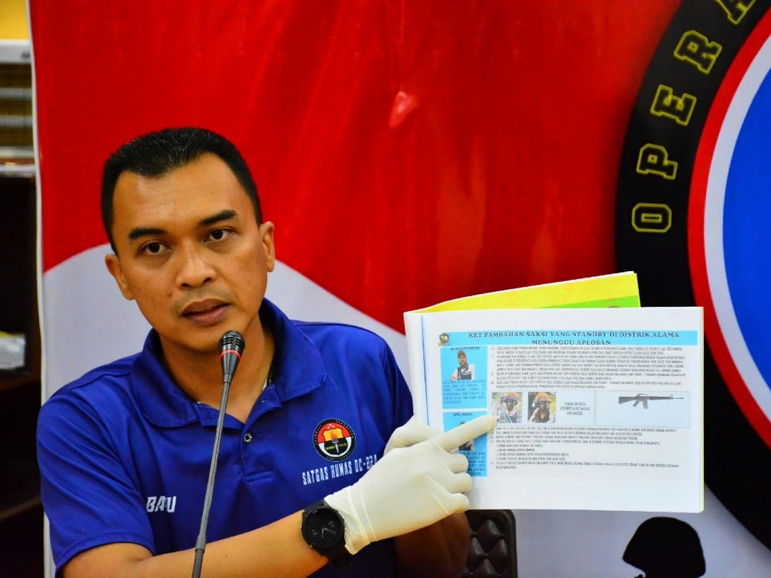 Polisi Kantongi 5 KKB Pembunuh Pilot Helikopter WN Selandia Baru