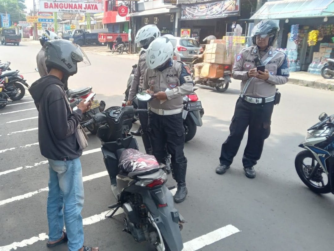 Satlantas Polresta Bogor Kota Tindak 747 Pelanggar Saat Operasi Zebra Lodaya 2024