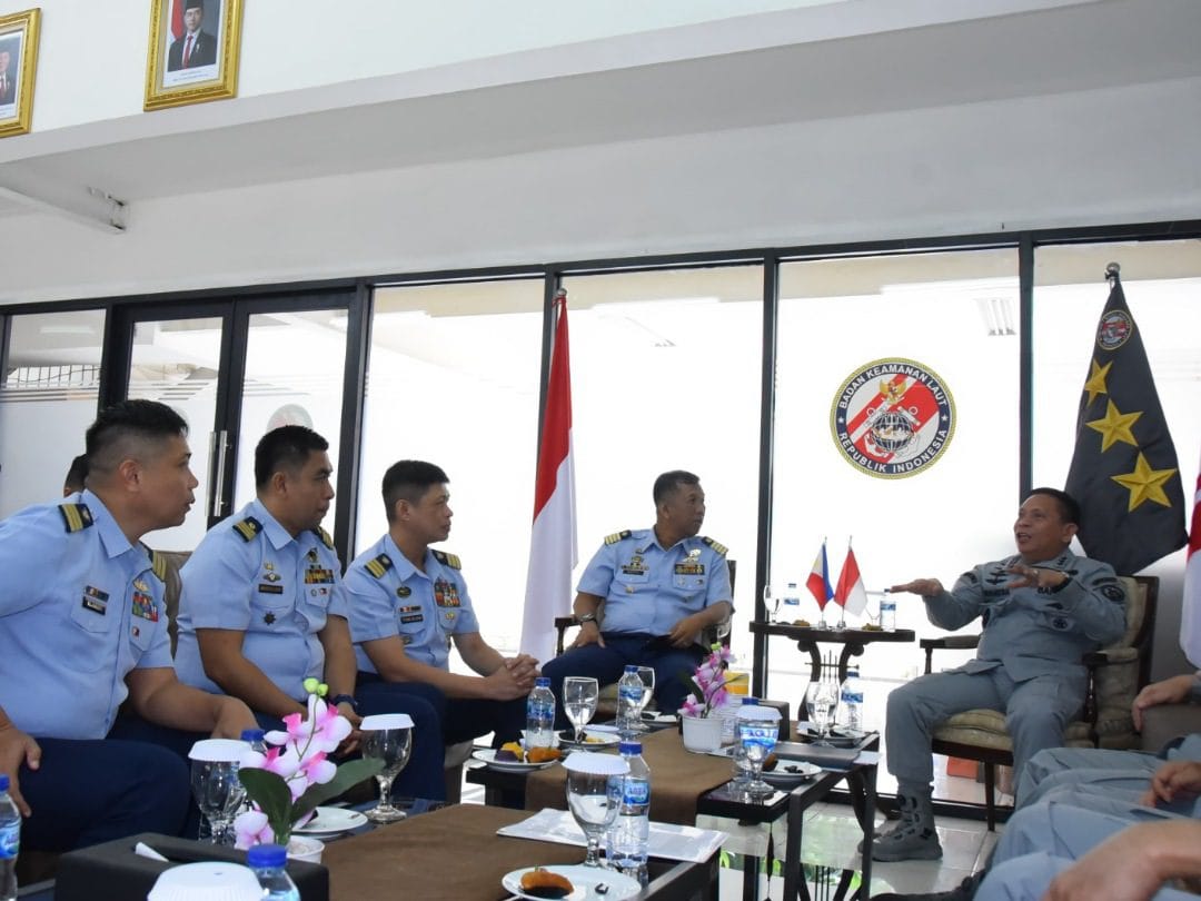 Bakamla Terima Kunjungan Delegasi Perwira Senior Philippine Coast Guard