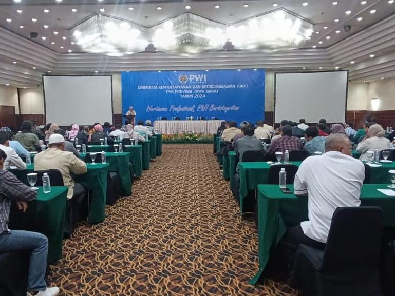 PWI Jawa Barat Gelar Orientasi Kewartawanan dan Keorganisasian ke-56 di Bandung