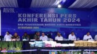 Bakamla RI Hadiri Pemusnahan Barang Bukti Narkotika oleh BNN
